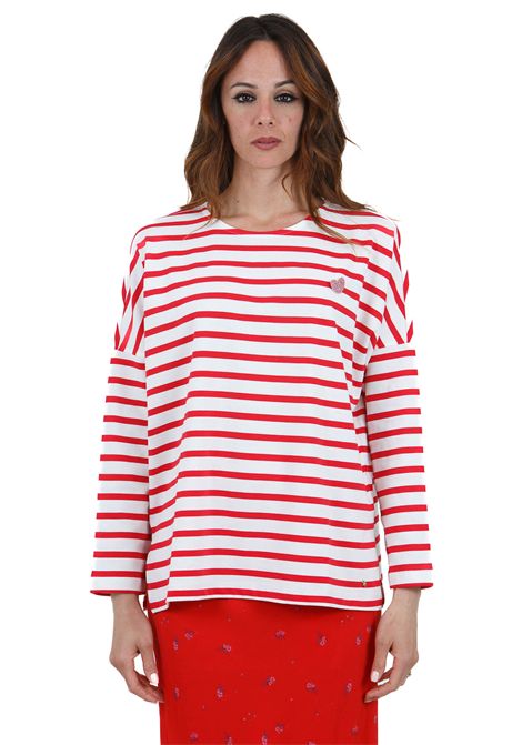 Filly maglia girocollo rigata DES PETIT HAUTS | Maglie | FILLY-1E250214RA195